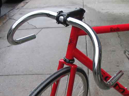 track bike handlebars